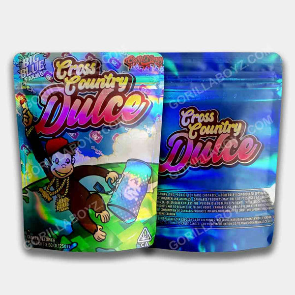 Cross Country Dulce Holographic mylar bags 3.5 grams
