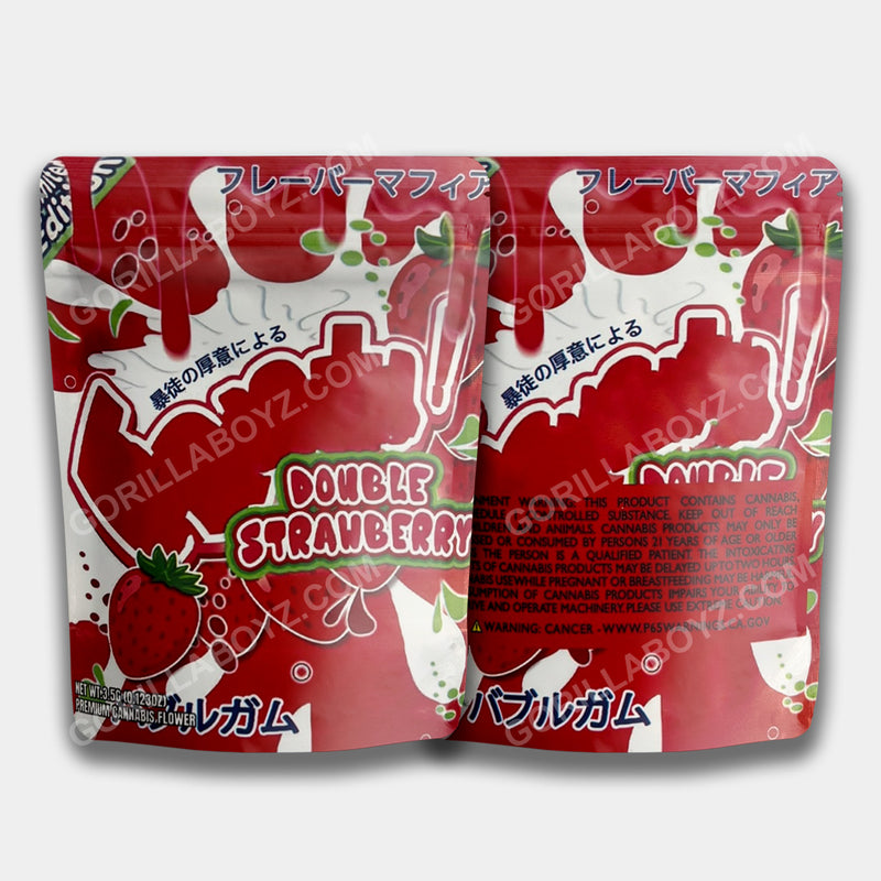 Fanntta Double Strawberry Mylar Bag 3.5 Grams