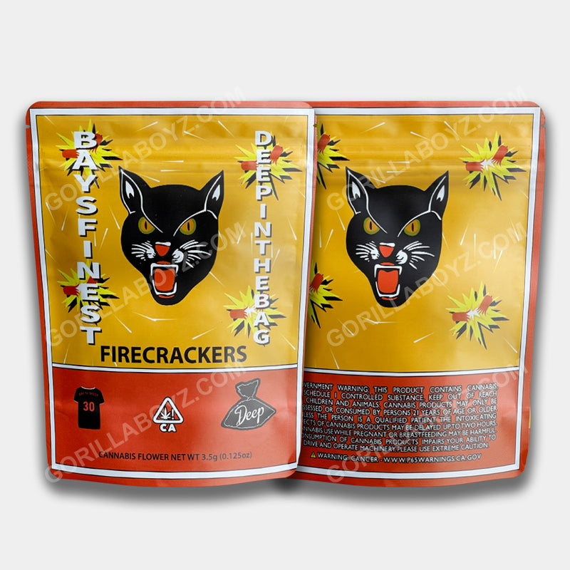 Firecrackers mylar bas 3.5 grams