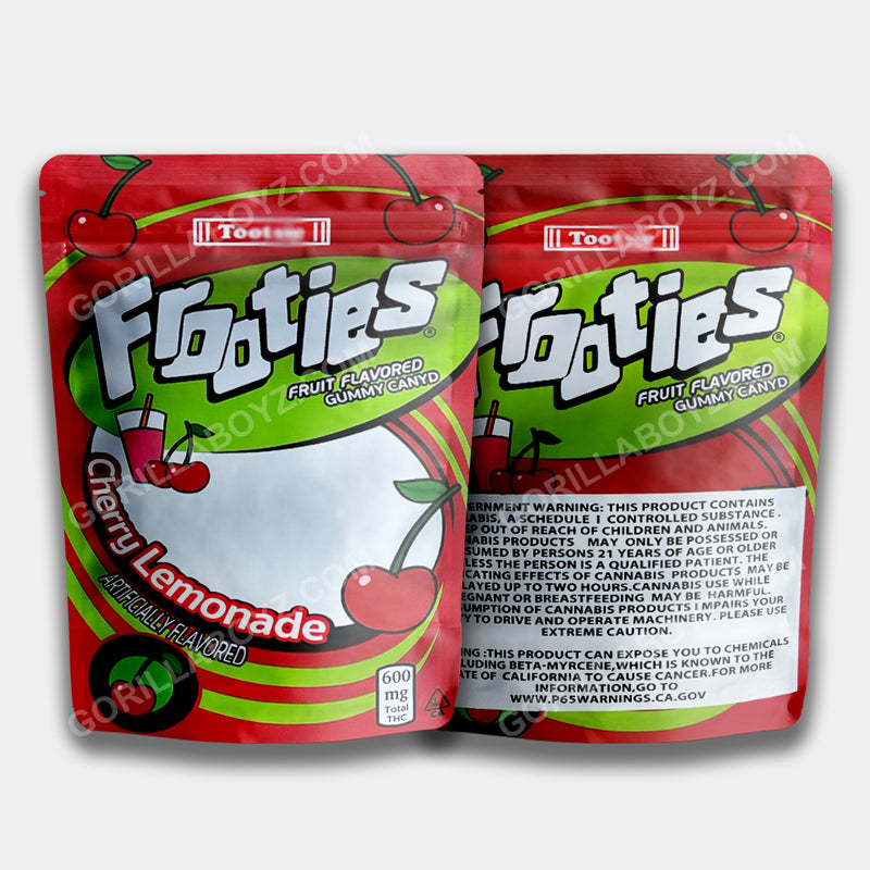 Frooties Cherry Lemonade mylar bags 600 mg