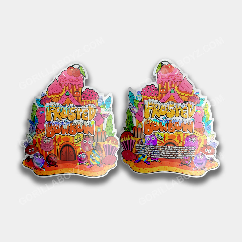 Frosted Bonbon Mylar Bag 3.5 Grams | Smell-Proof Ziplocks