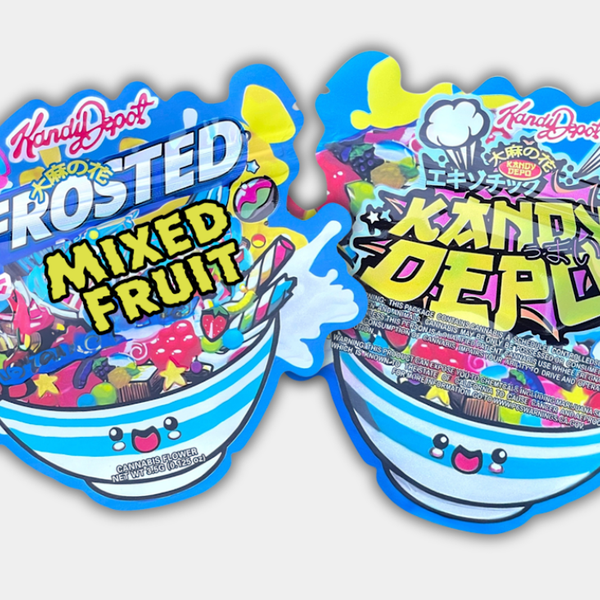 Frosted Mixed Fruit Mylar Bag 3.5 Grams | Smell Proof – Gorilla