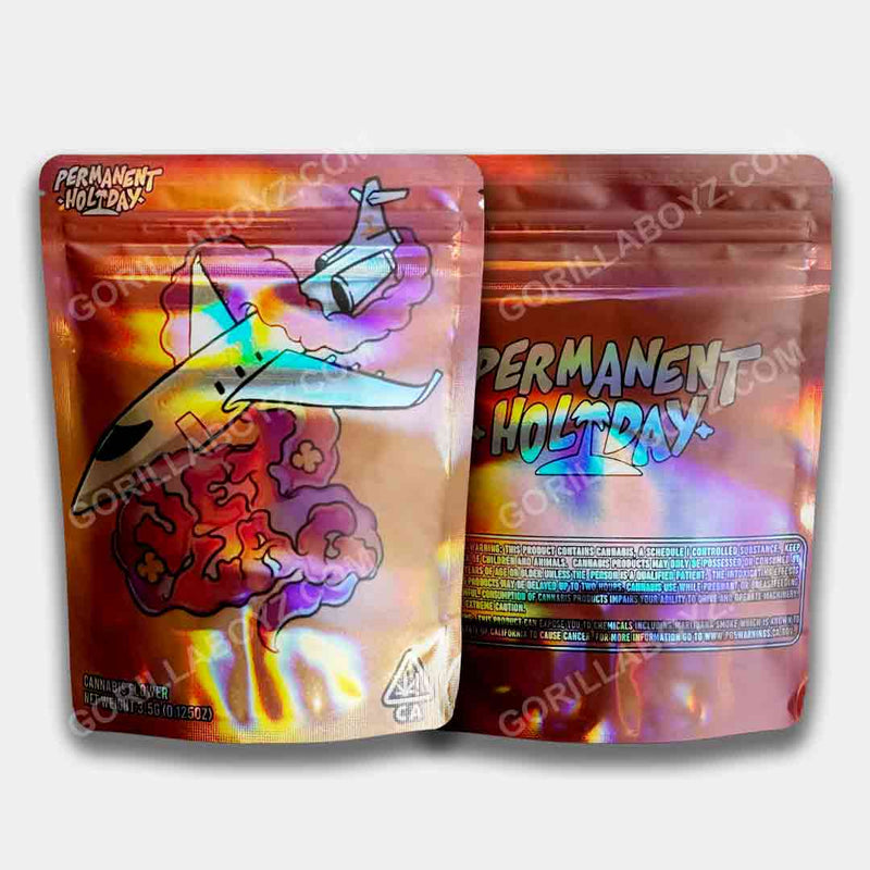 Jet Lag Holographic mylar bags 3.5 grams