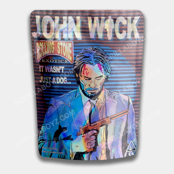 John Wick 1 lb mylar bags