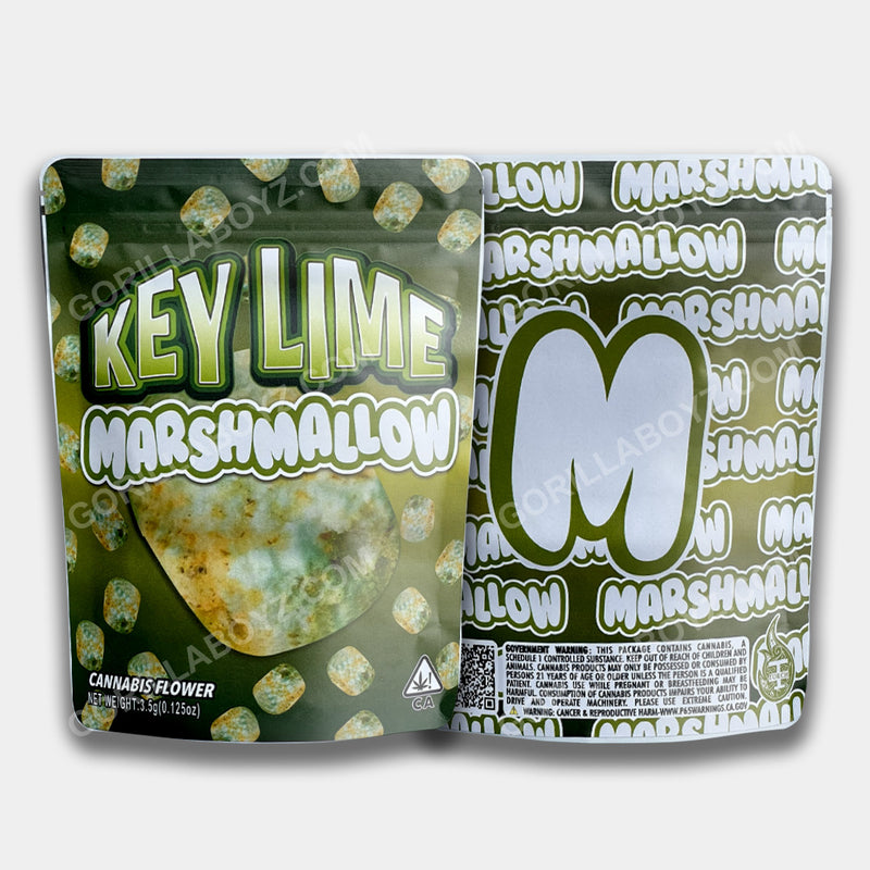 Key Lime mylar bags 3.5 grams