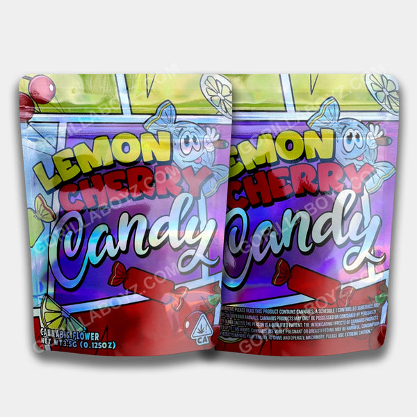 Lemon Cherry Candy mylar bags 3.5 grams