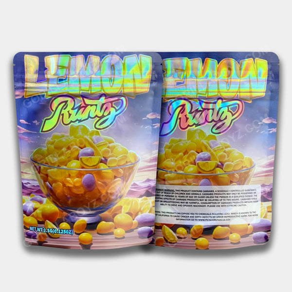 Lemon Runtz Mylar Bag 3.5 Grams