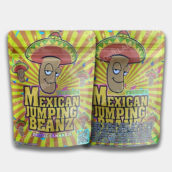 Mexican Jump Beanz mylar bags 3.5 grams
