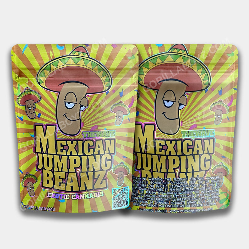 Mexican Jump Beanz mylar bags 3.5 grams