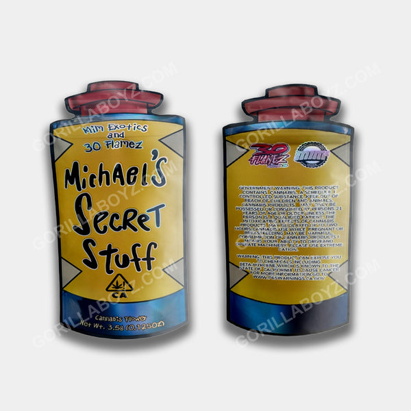 Michaels Secret Stuff Mylar Bag 3.5 Grams