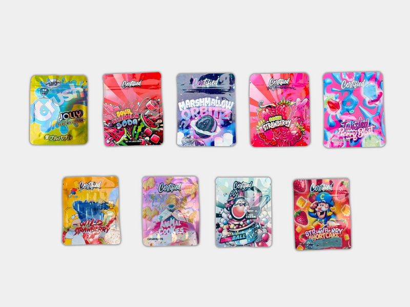 3.5G Mylar Bags (With BOX)