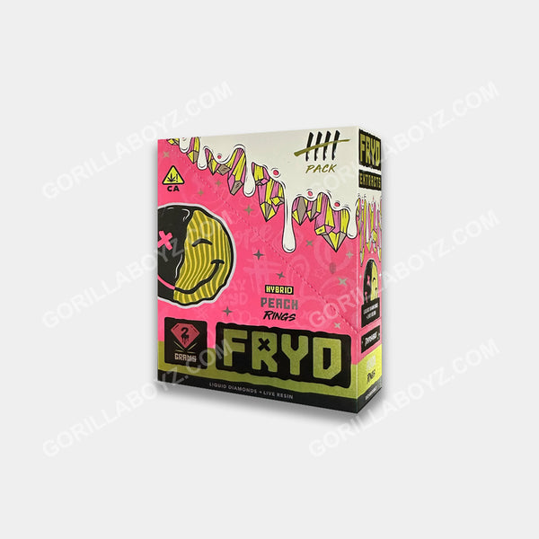 Fryd Peach Rings Empty Disposable Carts