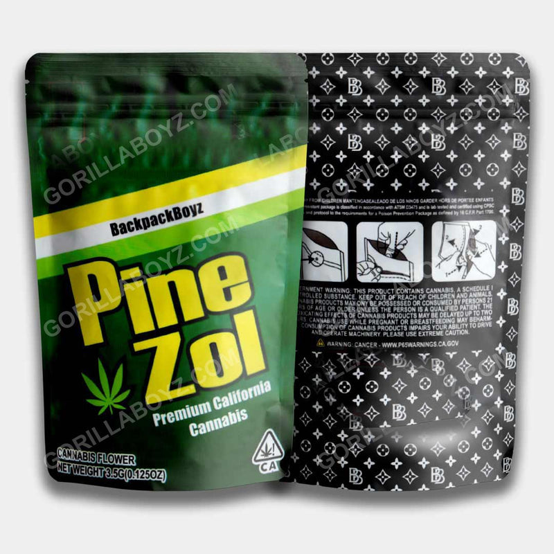 Pine Zol Mylar Bag 3.5 Grams