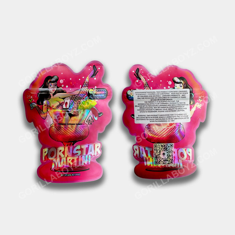 Pornstar Martini mylar bags 3.5 grams