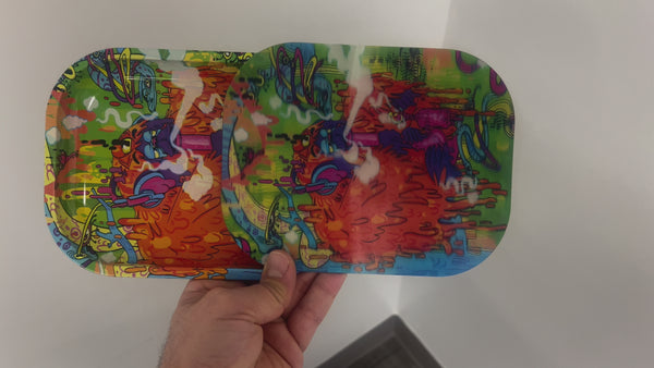 High Monster Design 3D Holographic rolling trays