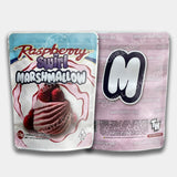 Raspberry Swirl Marshmallow mylar bags 3.5 grams