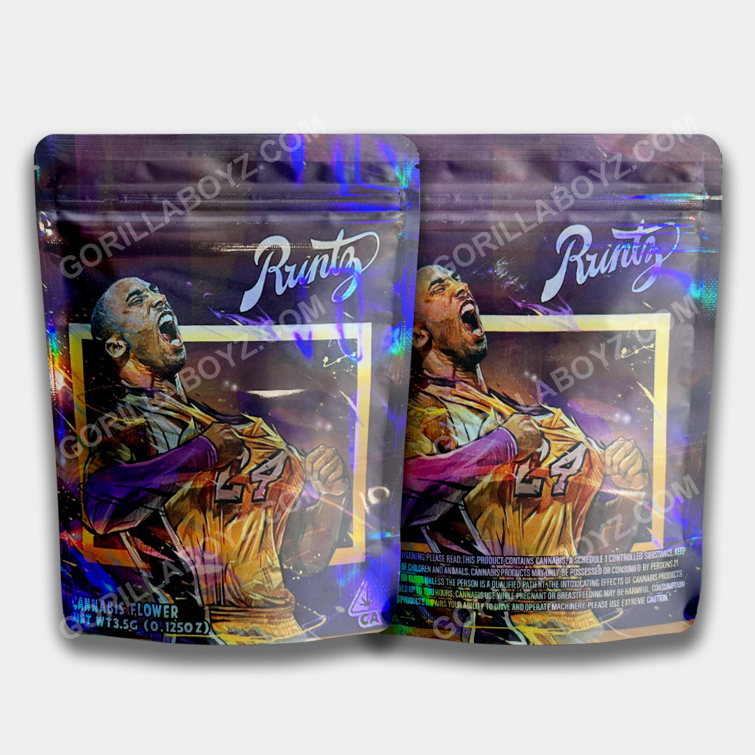 Kob Mylar Bag 3.5 Grams | Smell-Proof Ziplocks – Gorilla Boyz Inc