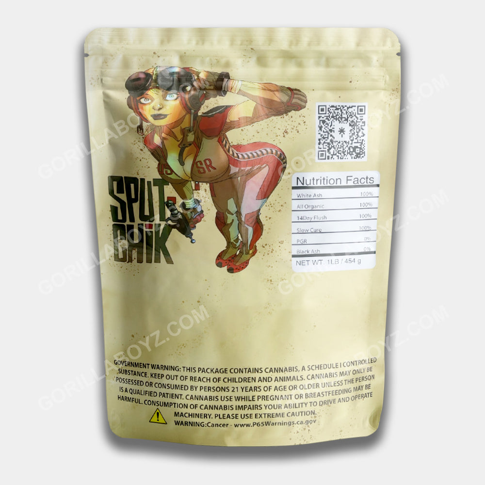 Sput Chick Mylar Bag 16 oz (1lb) | Smell-Proof Ziplocks