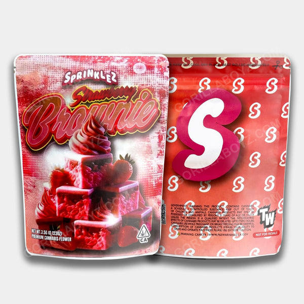 Sprinklez Strawberry Brownie Mylar Bag 3.5 Grams