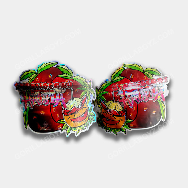 Strawberry Haupia mylar bags 3.5 grams