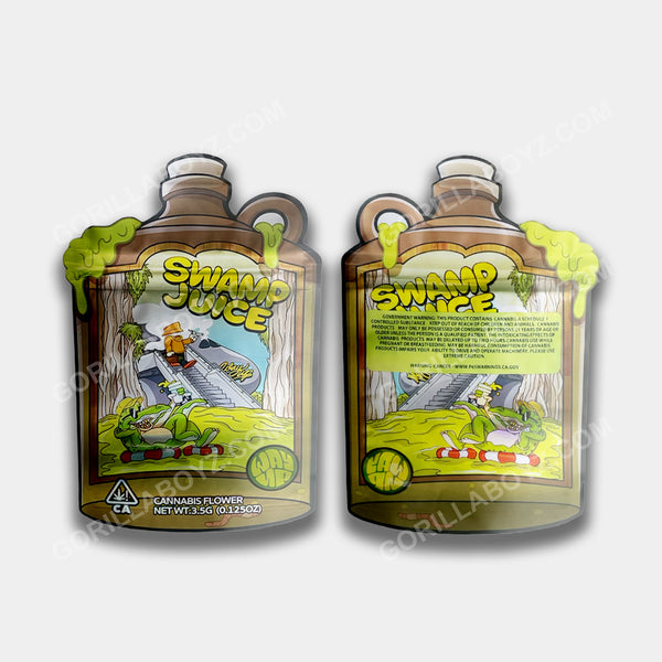 Swamp Juice mylar bags 3.5 grams