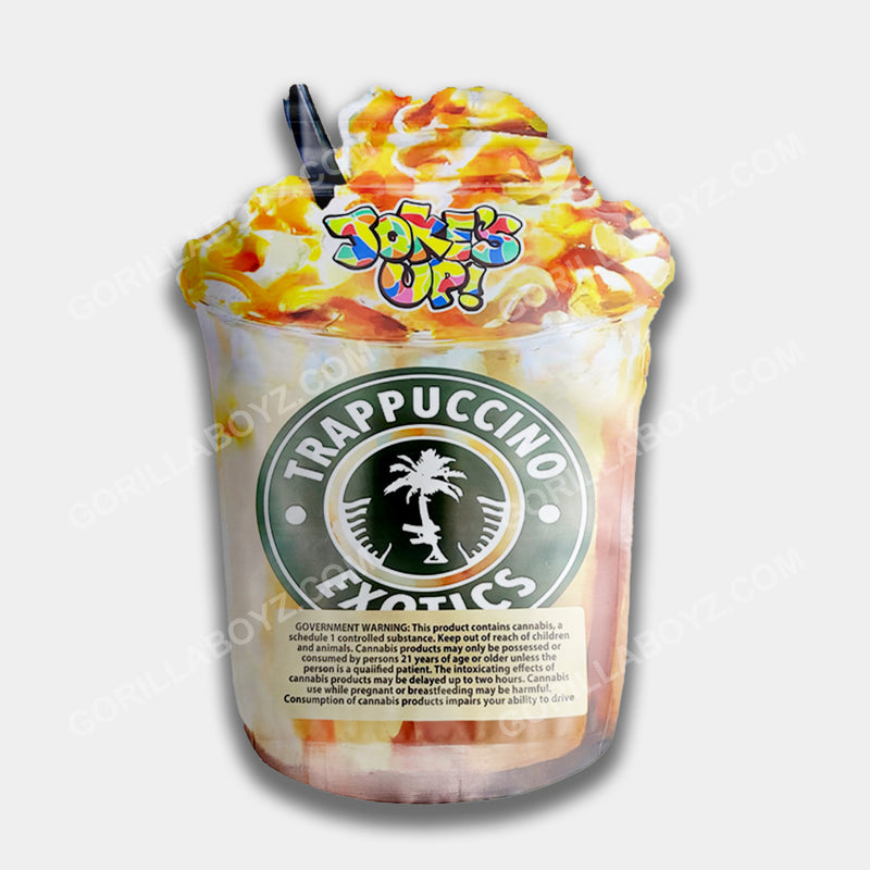 Trappuccino Exotics mylar bag 1 pound