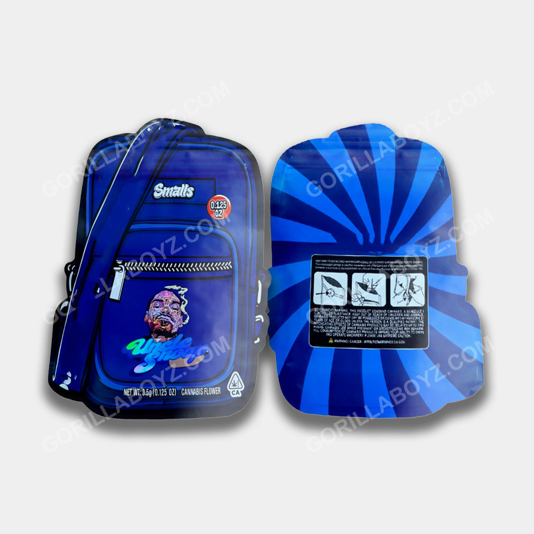 Uncle Snoop Mylar Bag 3.5 Grams Packaging Gorilla Boyz Inc