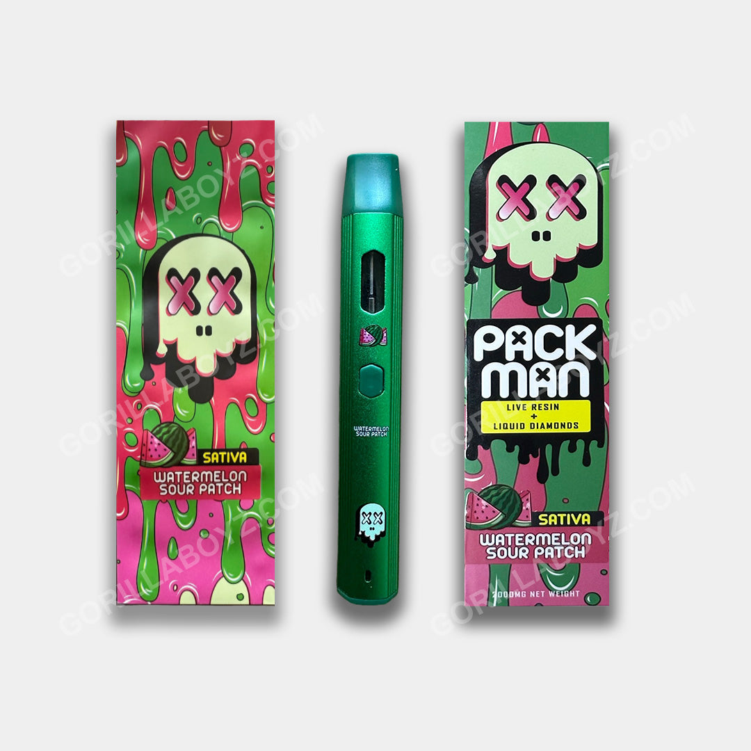 Packman Watermelon Sour Patch Empty Disposable Carts (Packaging ...