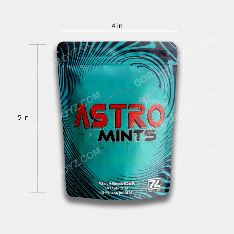 Astro Mints mylar bag 3.5 grams
