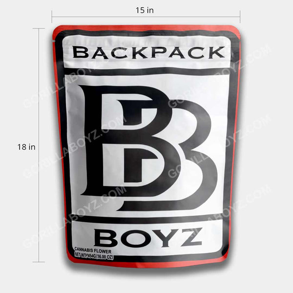 backpack boyz mylar bags 1lb