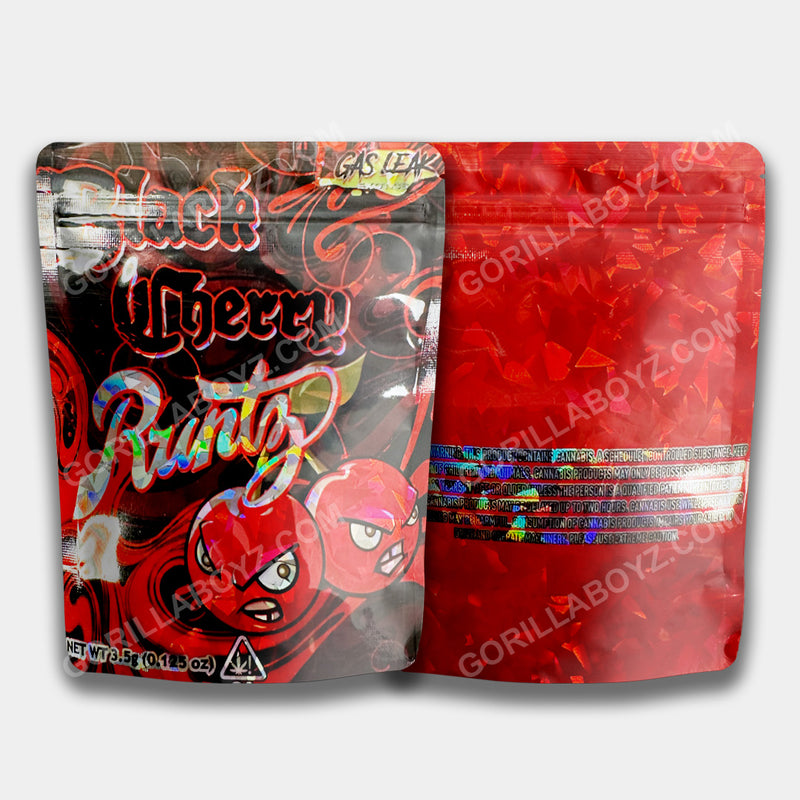 Black Cherry Runtz mylar bags 3.5 grams
