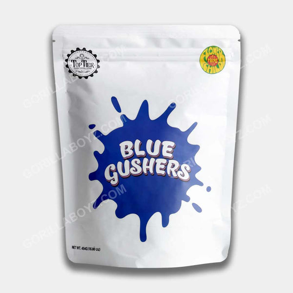 blue gushers 1lb mylar bag