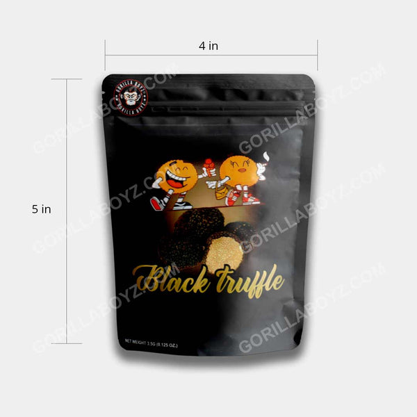 black truffle mylar bags