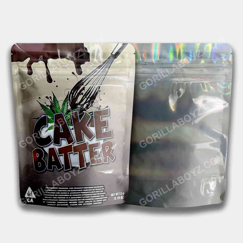 Cake Batter holographic 3.5 grams mylar bags