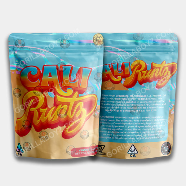 Cali Runtz mylar bags 3.5 gram