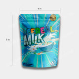 Cereal Milk mylar bags 3.5 grams dimensions