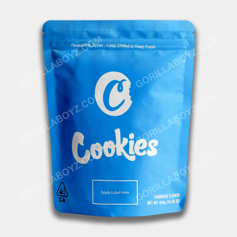 cookies 16 oz mylar bags
