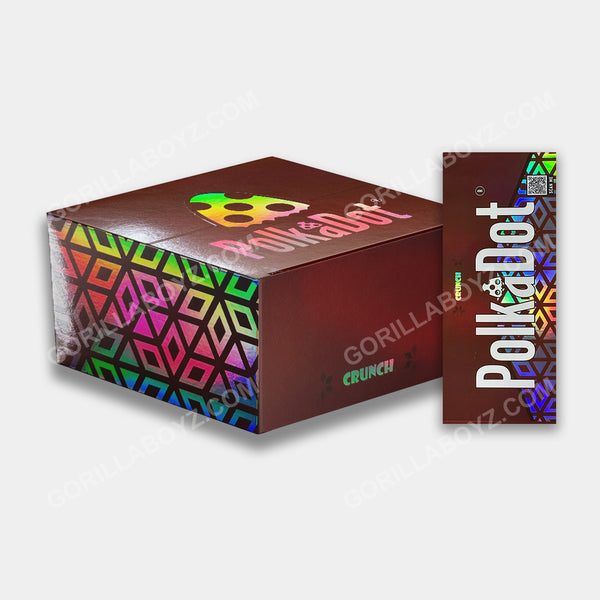 Crunch polka dot shrooms packaging box