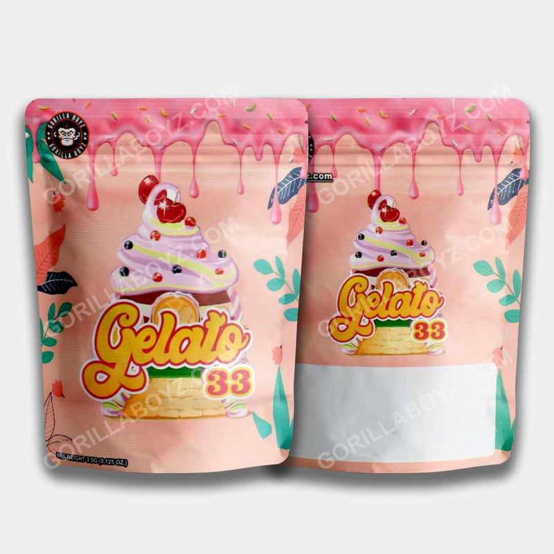 gelato 33 mylar bags