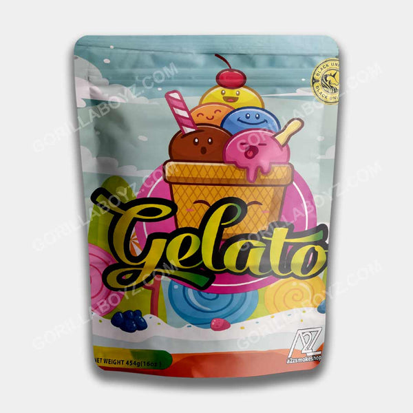 Gelato mylar bags