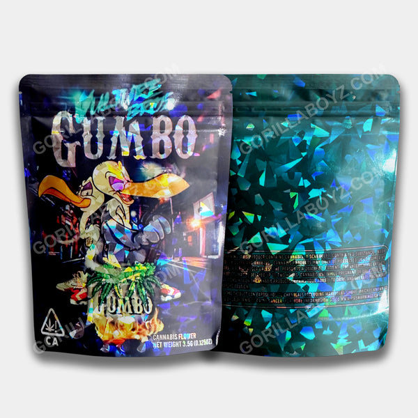 Gumbo mylar bags 3.5 grams