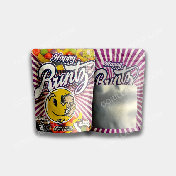 Happy Runtz mylar bags 1 gram