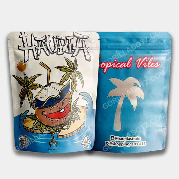 Haupina Coconut mylar bags 3.5 grams