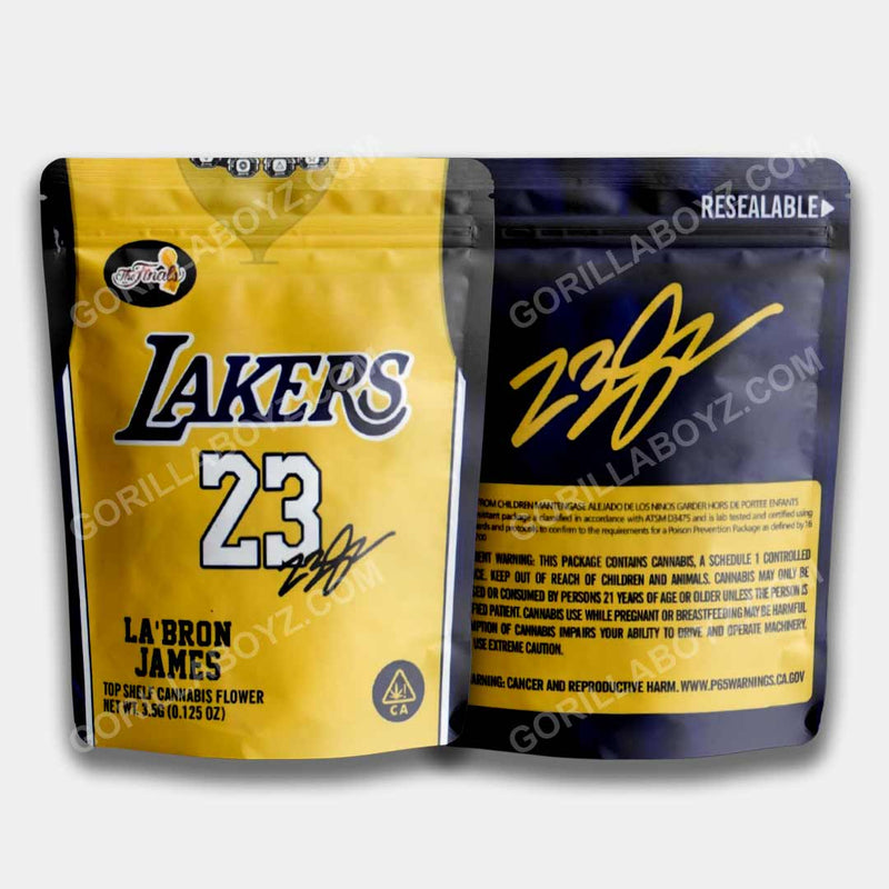 la bron james mylar bags