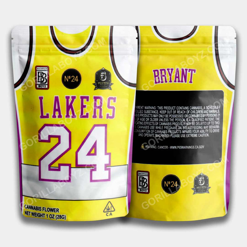 lakers 24 mylar bags