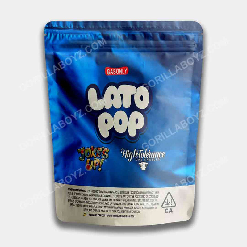 Lato Pop 16 ounce mylar bags