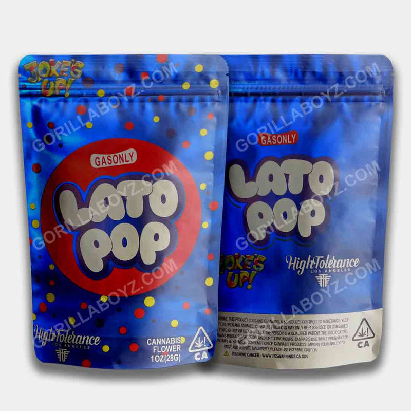 Lato Pop 1 oz mylar bags