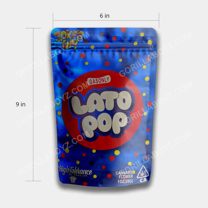 Lato Pop 1 ounce mylar bags
