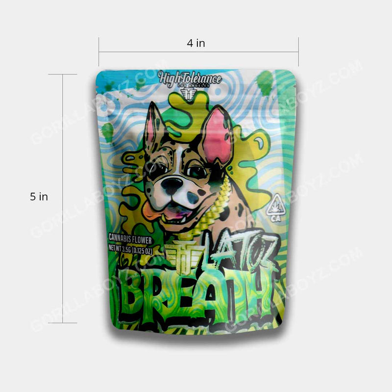 Latoz Breath mylar bags 3.5 grams