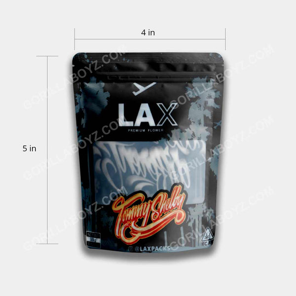 tommy shelby lax mylar bags